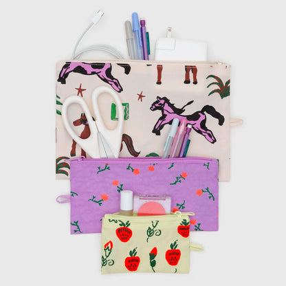 Bolsitas con cremallera Baggu - Painted Prairie