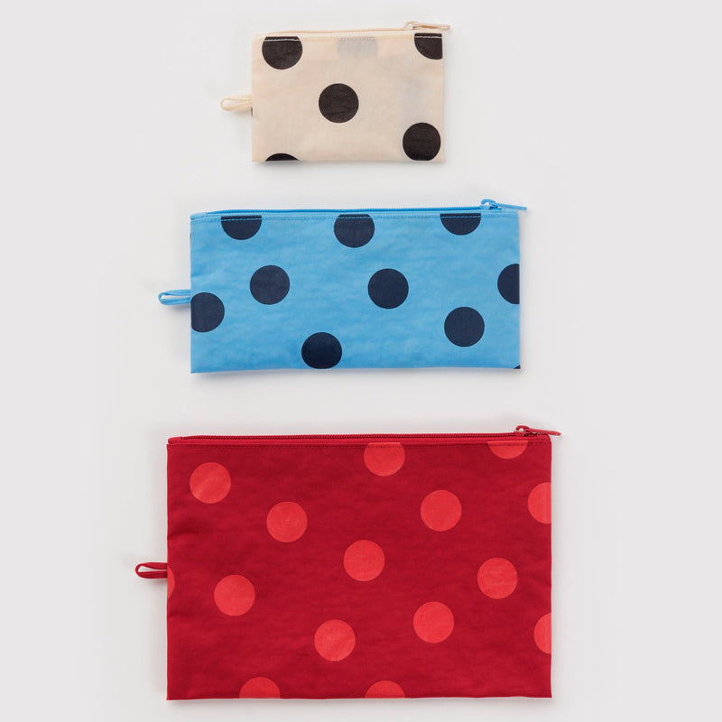 Bolsitas con cremallera Baggu - Polka Dot Mix