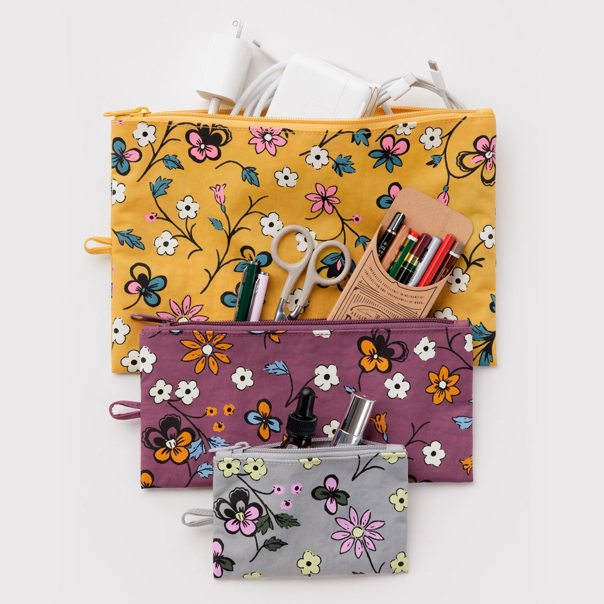 Bolsitas con cremallera Baggu - Wildwood Mix