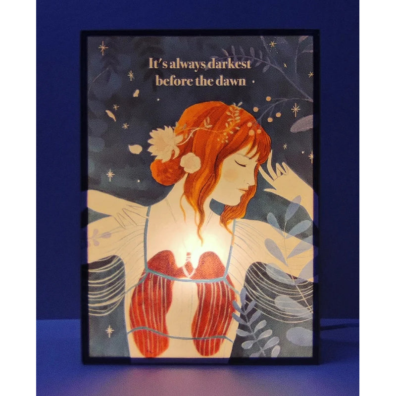 Caja de luz gran formato - "Florence" de Lady Desidia