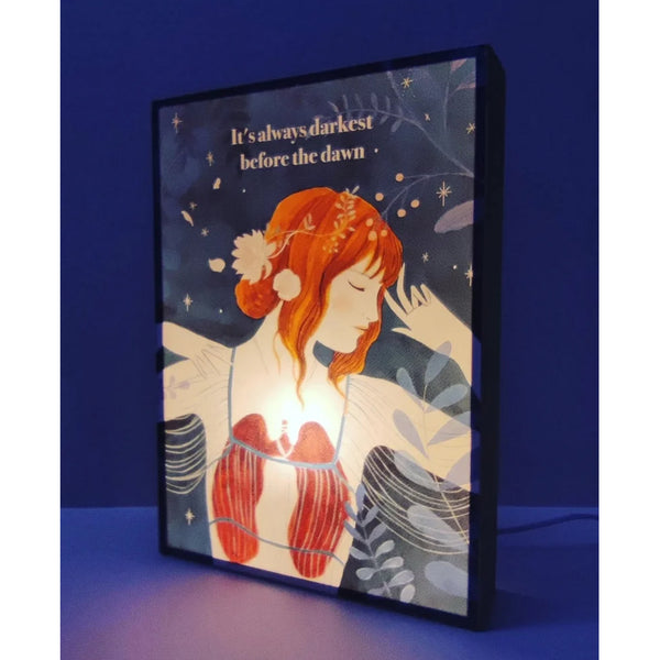 Caja de luz gran formato - "Florence" de Lady Desidia