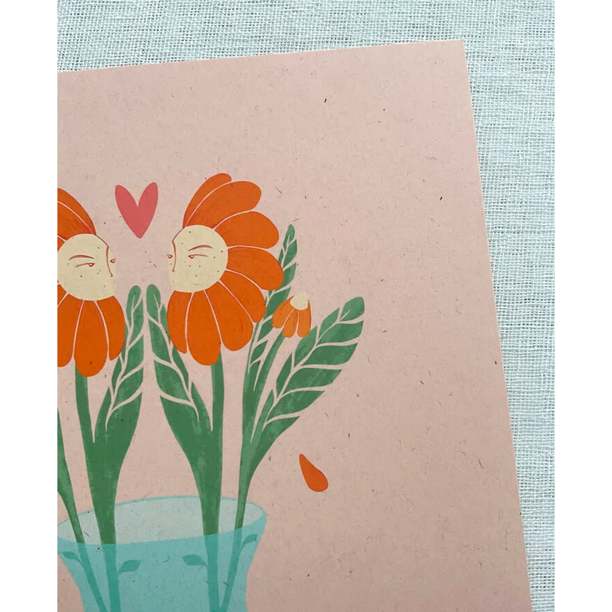 Print de Natalia Fuente A4 - El Amor es una Flor