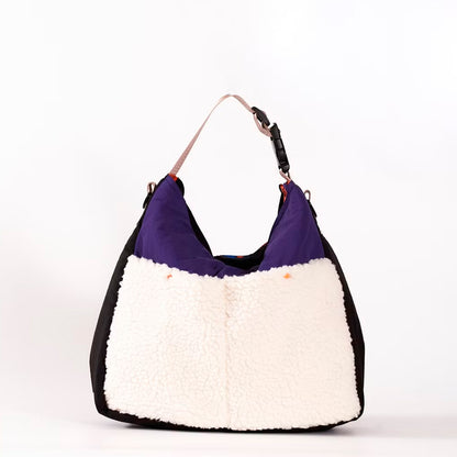 Bolso Japfac - Fluffy Lively Purple/Cream