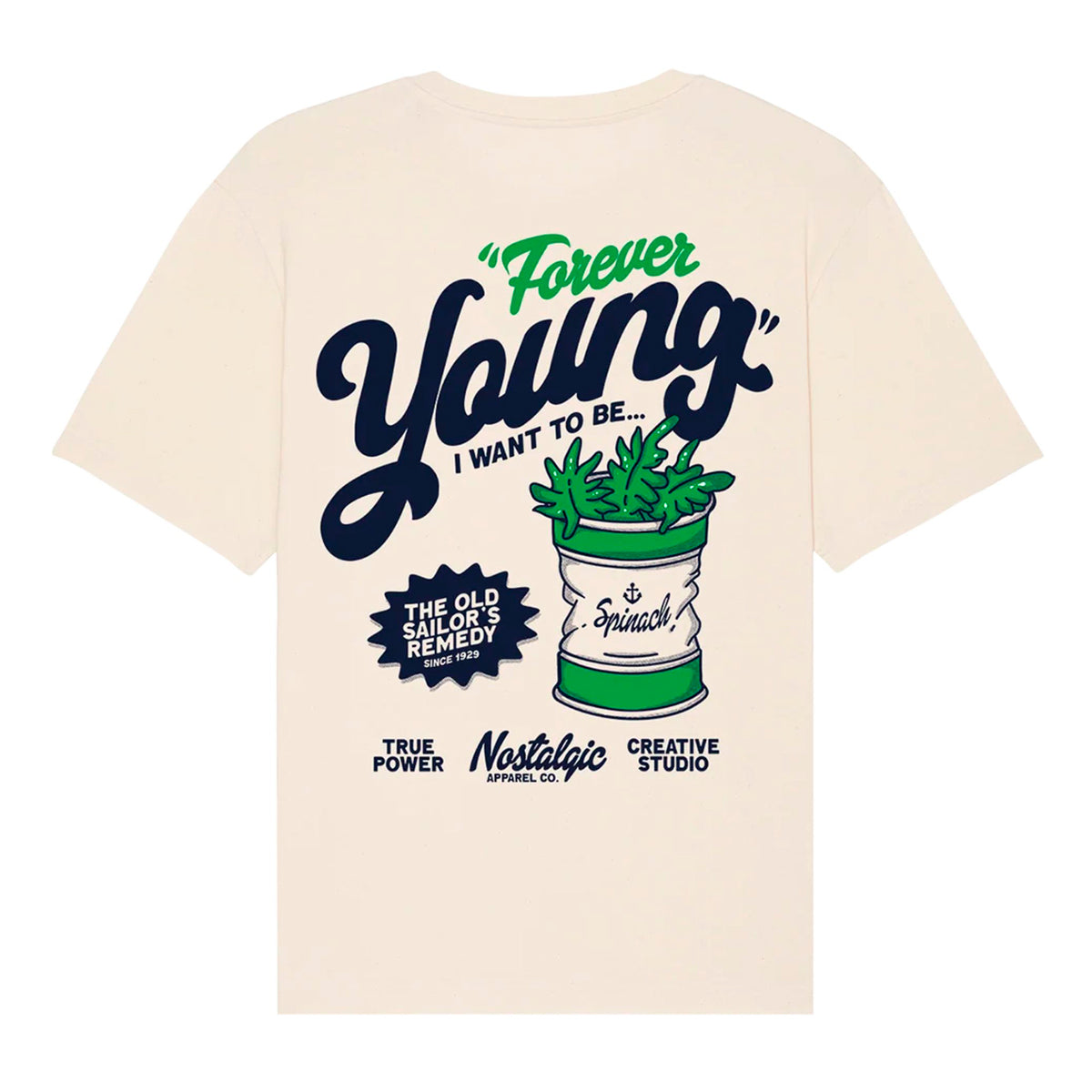 Camiseta Nostalgic Apparel - "Forever Young"