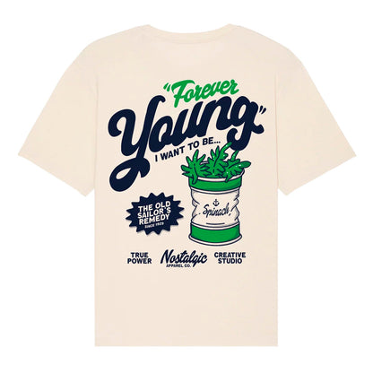 Camiseta Nostalgic Apparel - "Forever Young"
