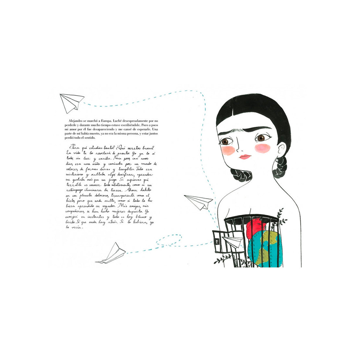 Libro - "Frida Kahlo: una biografía" de María Hesse (Edición especial)