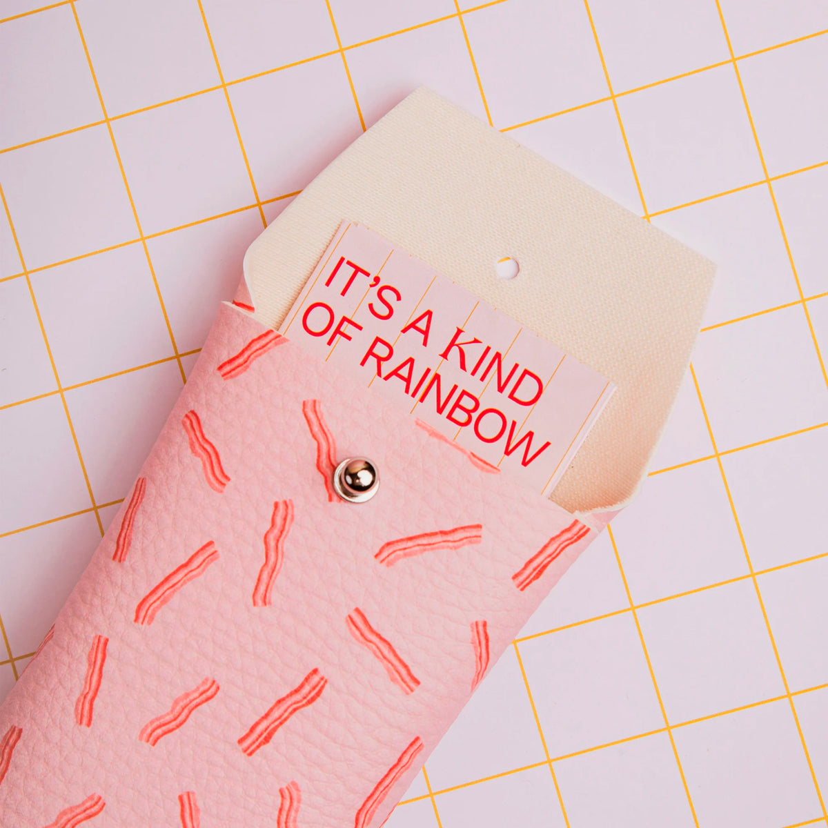 Funda de gafas Ecke - Bacon Pink 🥓