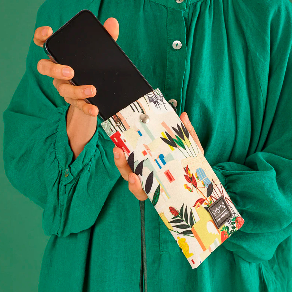 Funda de gafas/teléfono Casa Peseta - Botánico