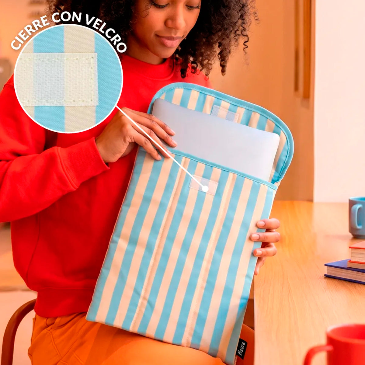 Funda portátil Fisura - "Back to the Office"