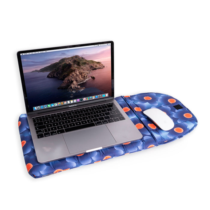Funda portátil 13"/14" - Puffy Floral Azul