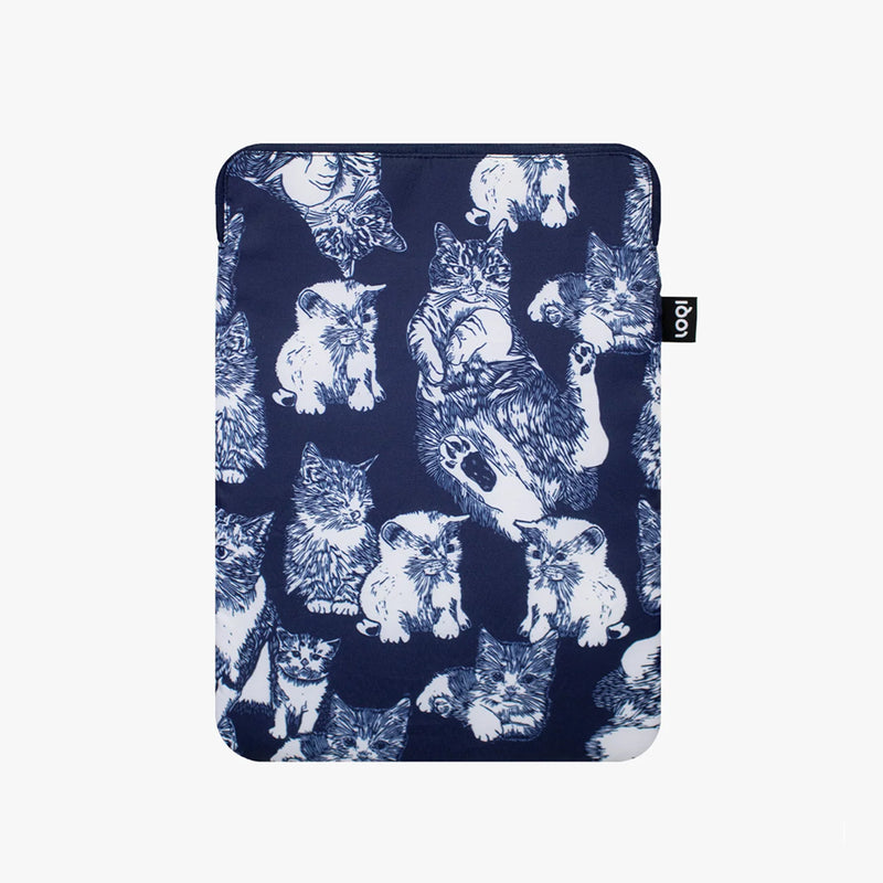 Funda portátil 13" - Red Poppy Bee Gatos