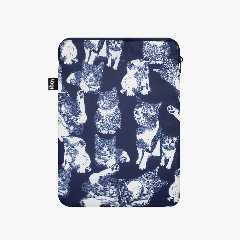 Funda portátil 13" - Red Poppy Bee Gatos