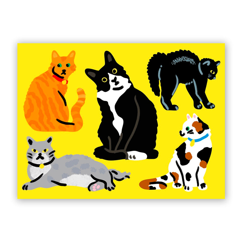 Print de Sara Marcos A3 - "Gatos" 🐱