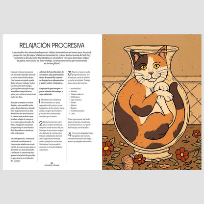 Libro - "Gatos y Meditación" de Valerie Oula