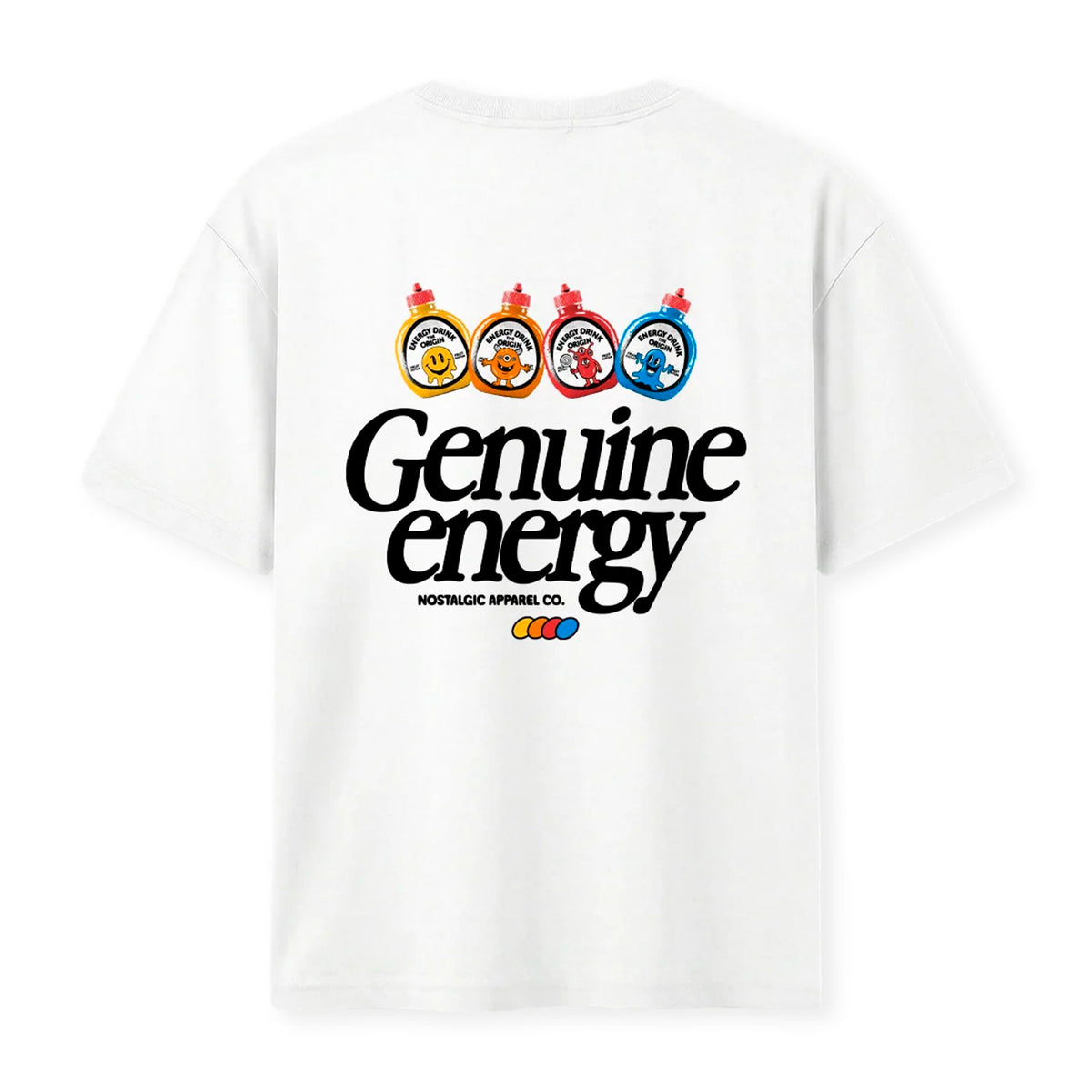 Camiseta Nostalgic Apparel - "Genuine Energy"