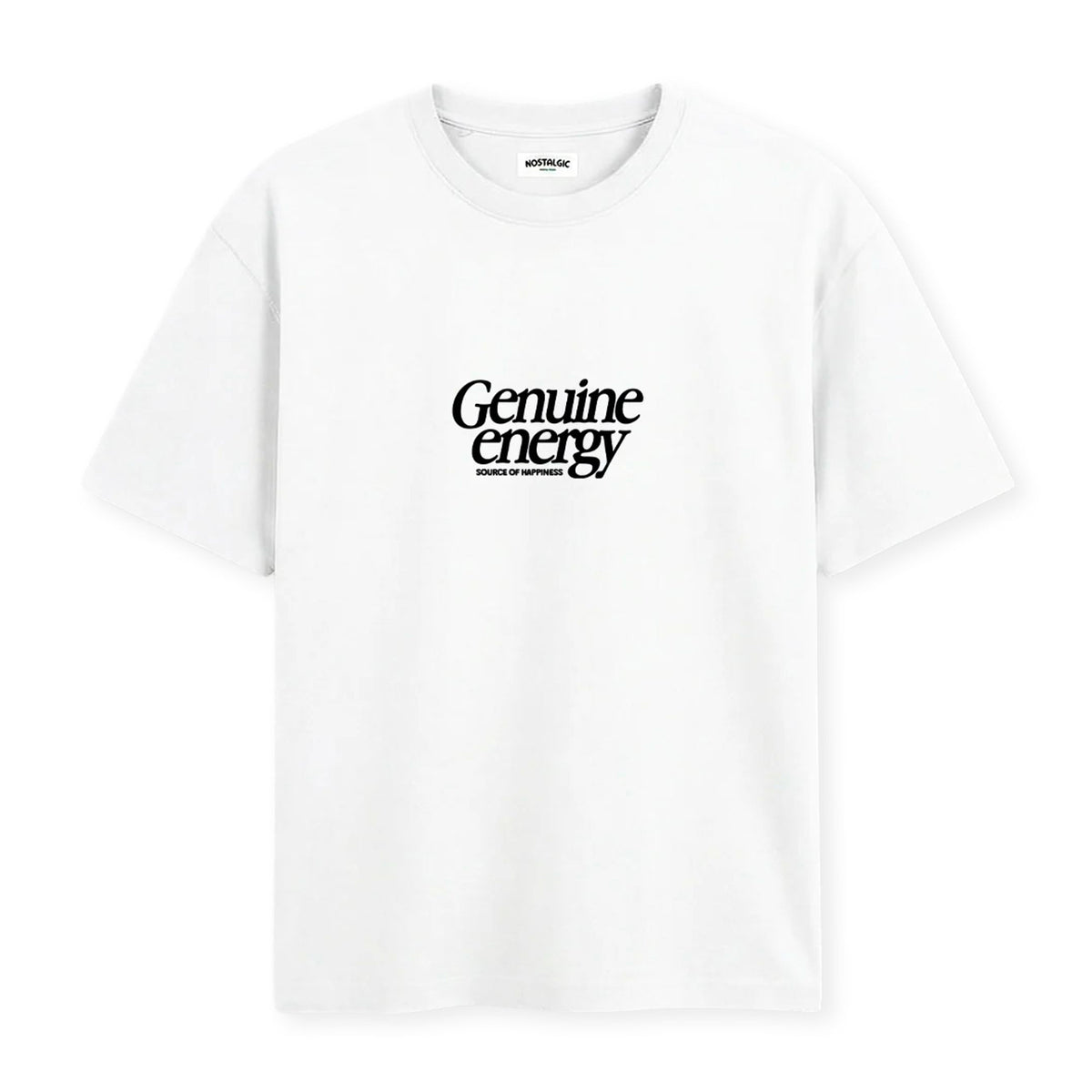 Camiseta Nostalgic Apparel - "Genuine Energy"