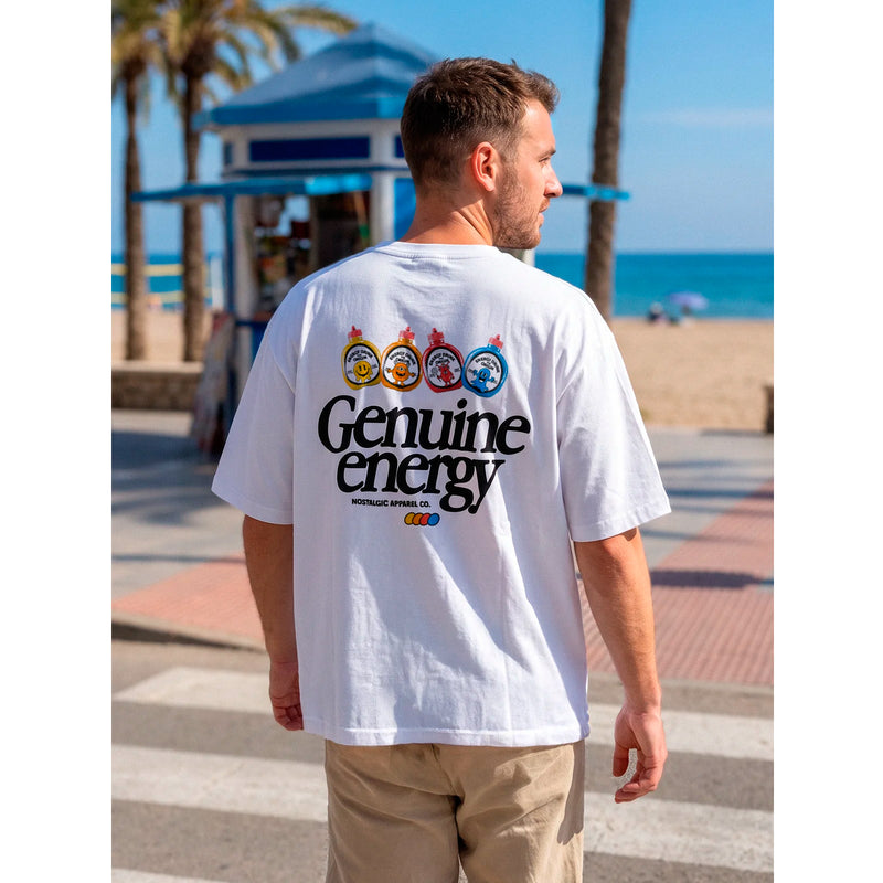 Camiseta Nostalgic Apparel - "Genuine Energy"