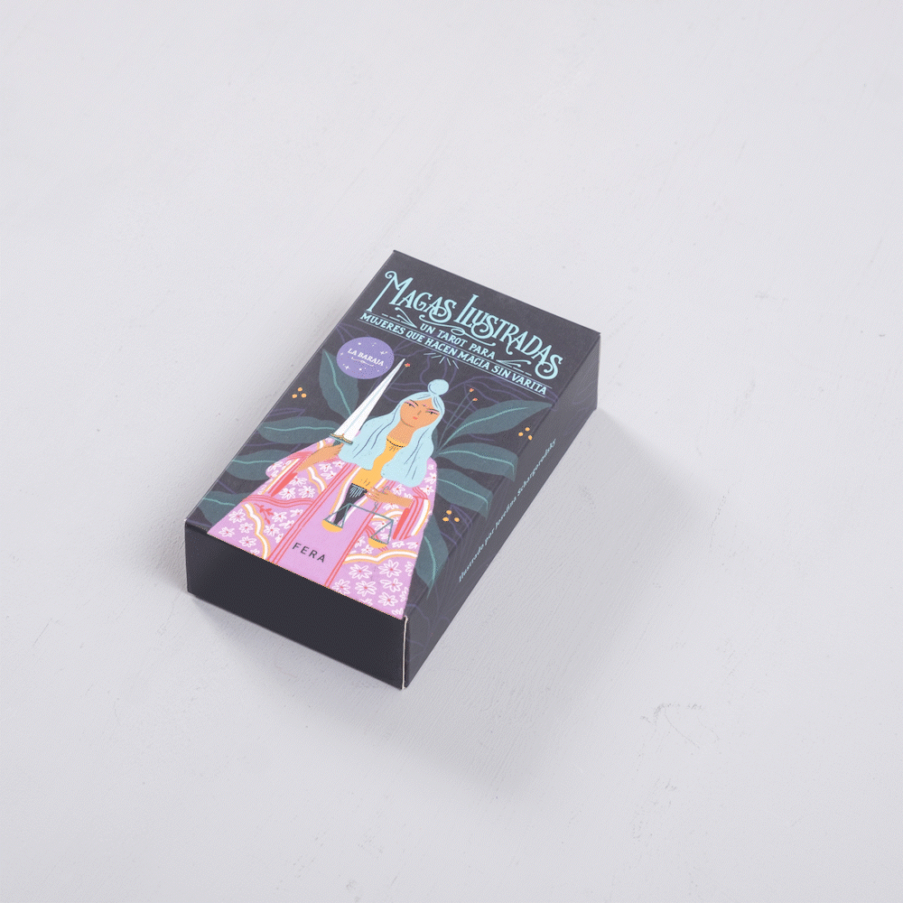 Baraja de Tarot - "Magas Ilustradas" de Mara Parra y Josefina Schargorodsky