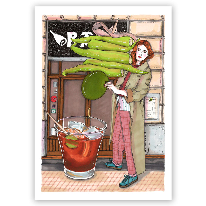 Print de Ana Jarén A4 - "Gilda" 🍸
