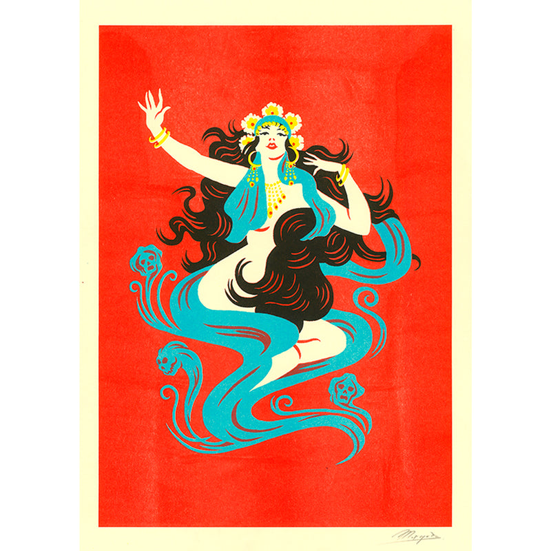 Print de El Marqués A3 - "Gipsy Witch"