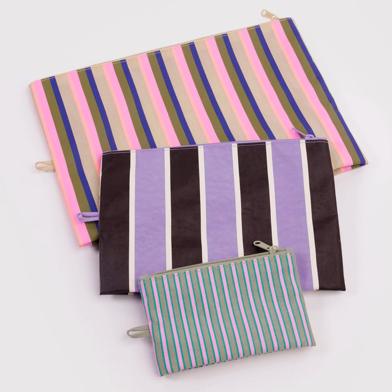 Bolsitas con cremallera Baggu - Candy Shop Stripes