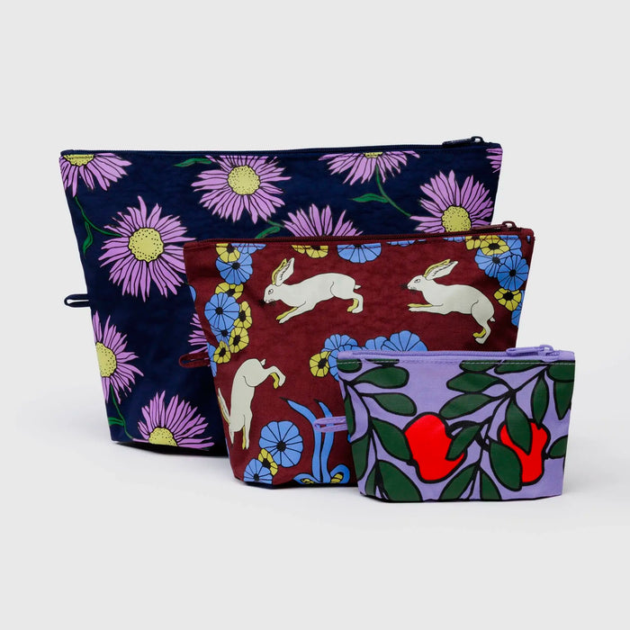 Bolsitas con cremallera Baggu - Night Orchard