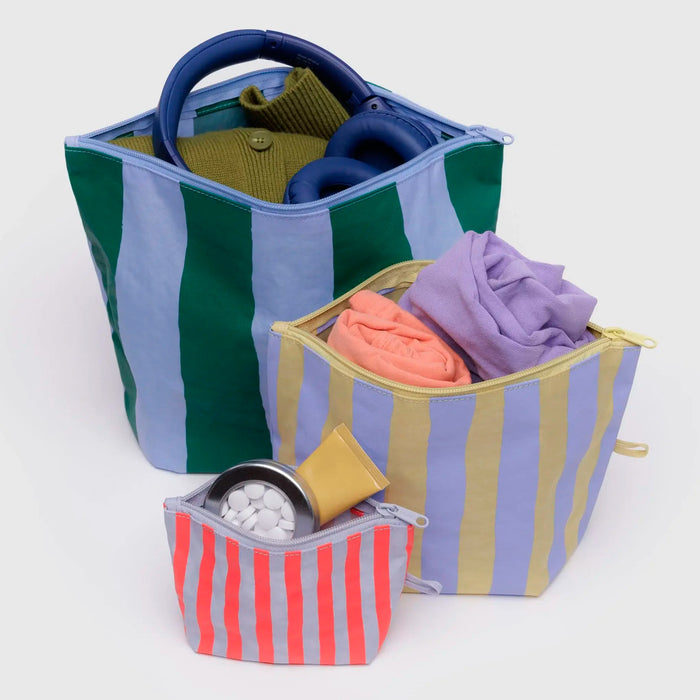 Bolsitas con cremallera Baggu - Painted Stripe