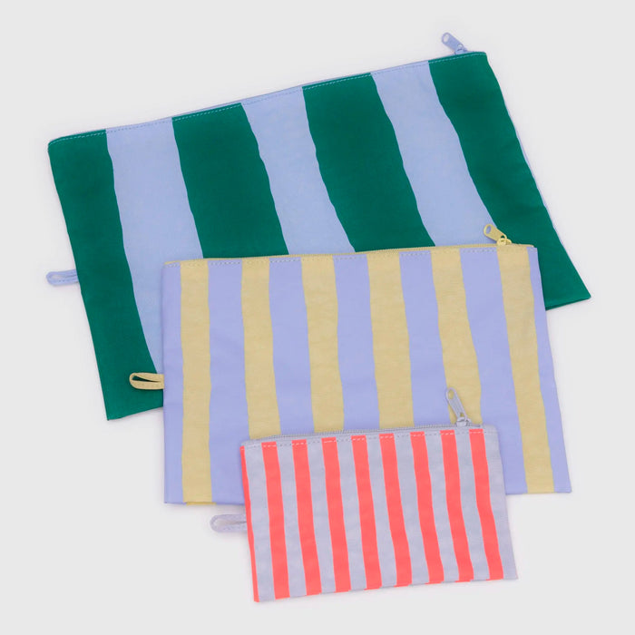 Bolsitas con cremallera Baggu - Painted Stripe