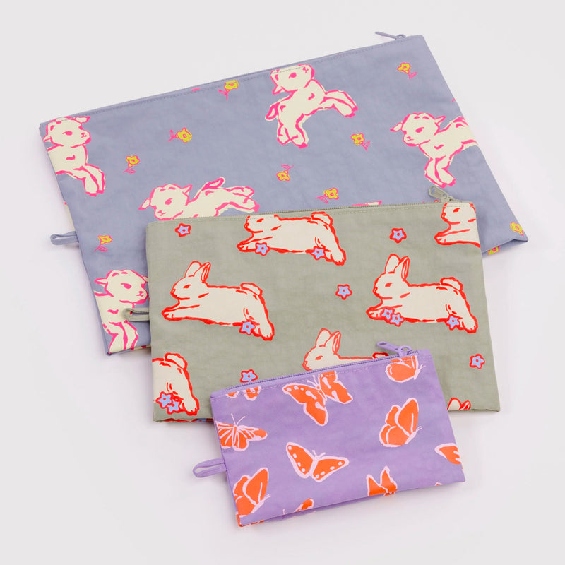 Bolsitas con cremallera Baggu - Spring Animals