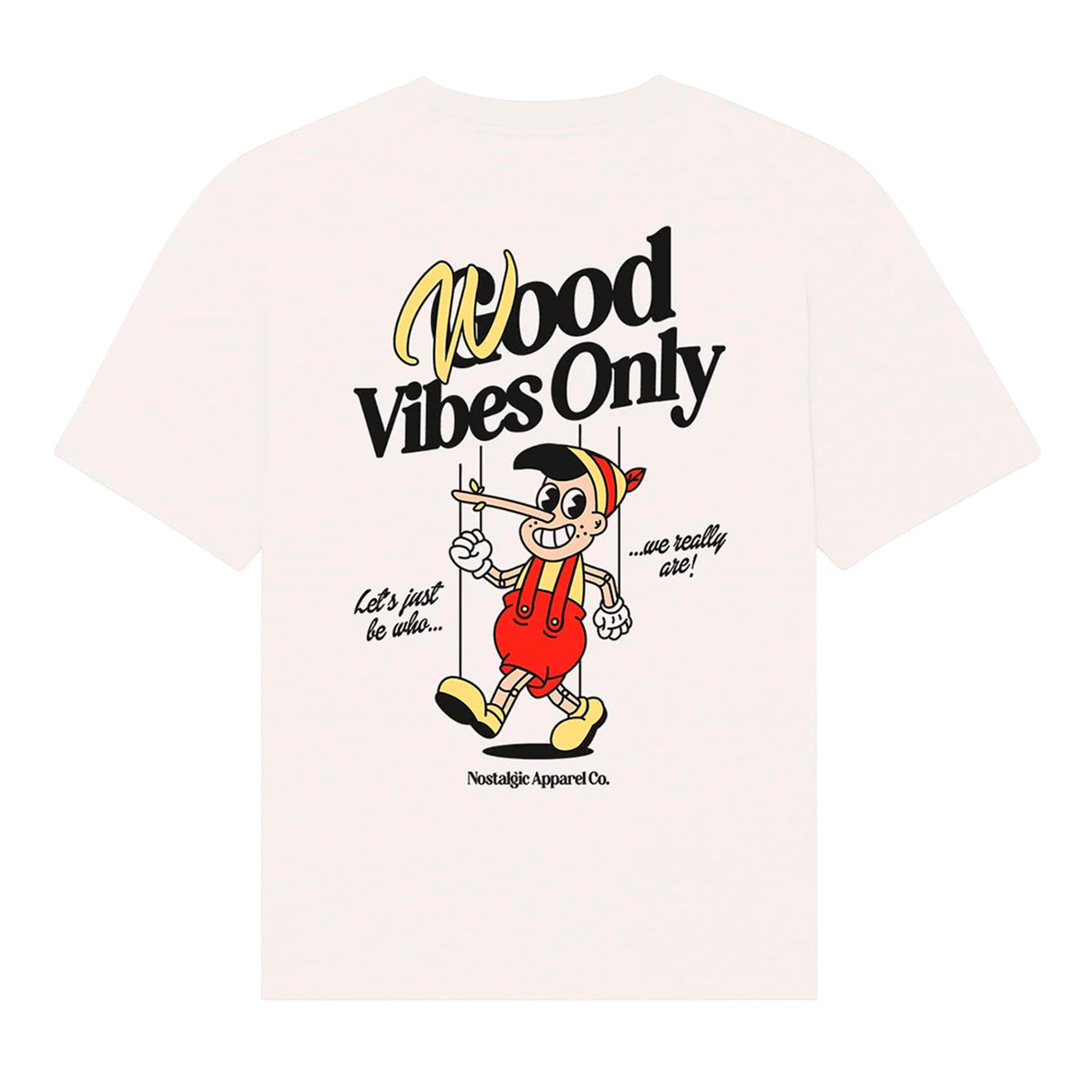 Camiseta Nostalgic Apparel - "Good Vibes Only"
