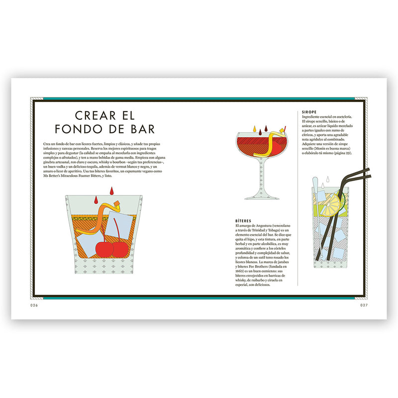 Libro - "Gran manual de coctelería" de Dan Jones