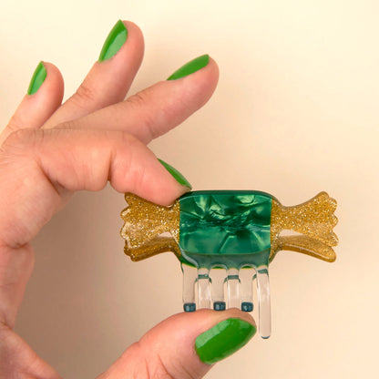 Minipinza para el pelo - Caramelo Verde 🍬