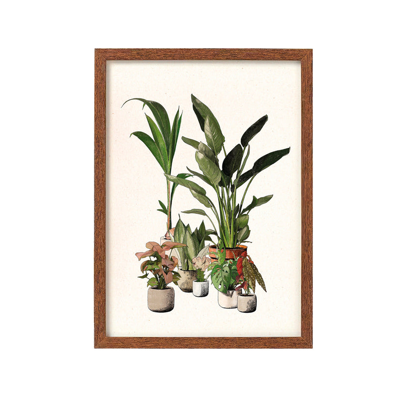 Print de Laura Agustí  A4 - "Green Companions"