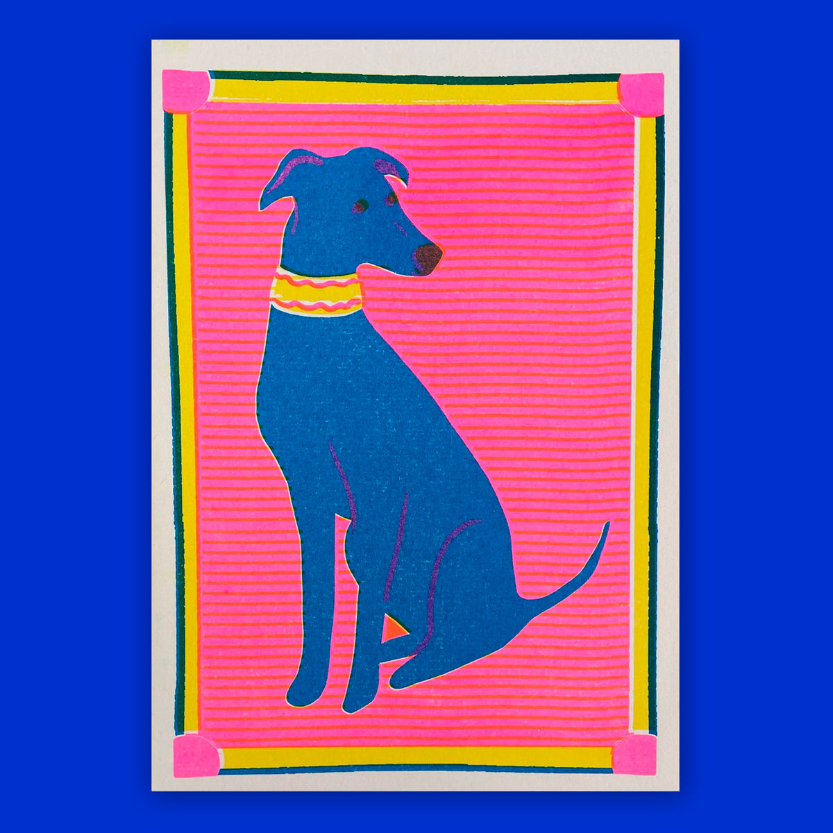 Print de Naomi Wilkinson A5 - "Greyhound"