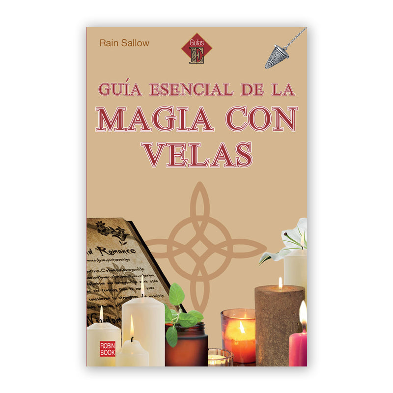 Libro - "Guía Esencial de la Magia con Velas" de Rain Sallow