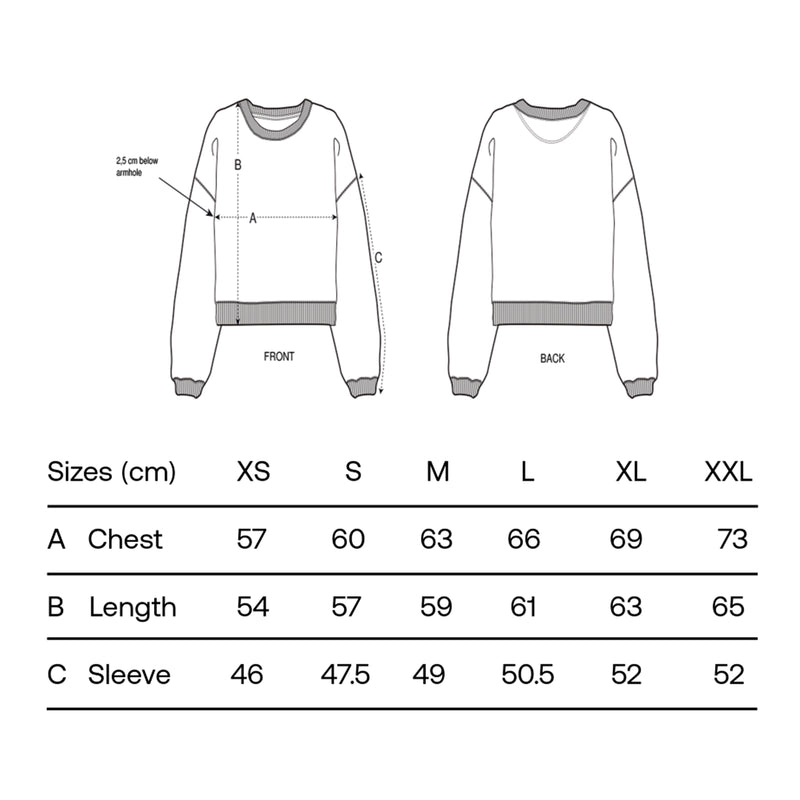 Sudadera - "Corazón Bolsillo" Cropped 💗