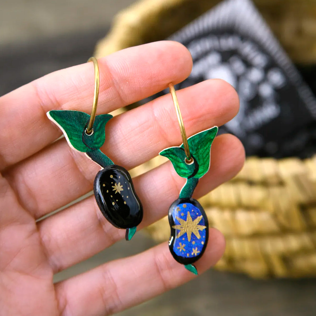 Pendientes Pura Garra - Habichuelas Mágicas 🌱✨