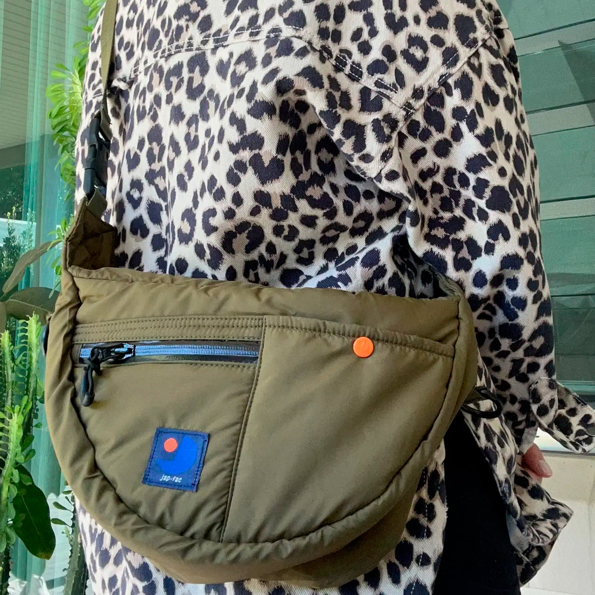 Bolso Japfac - Half Moon Green