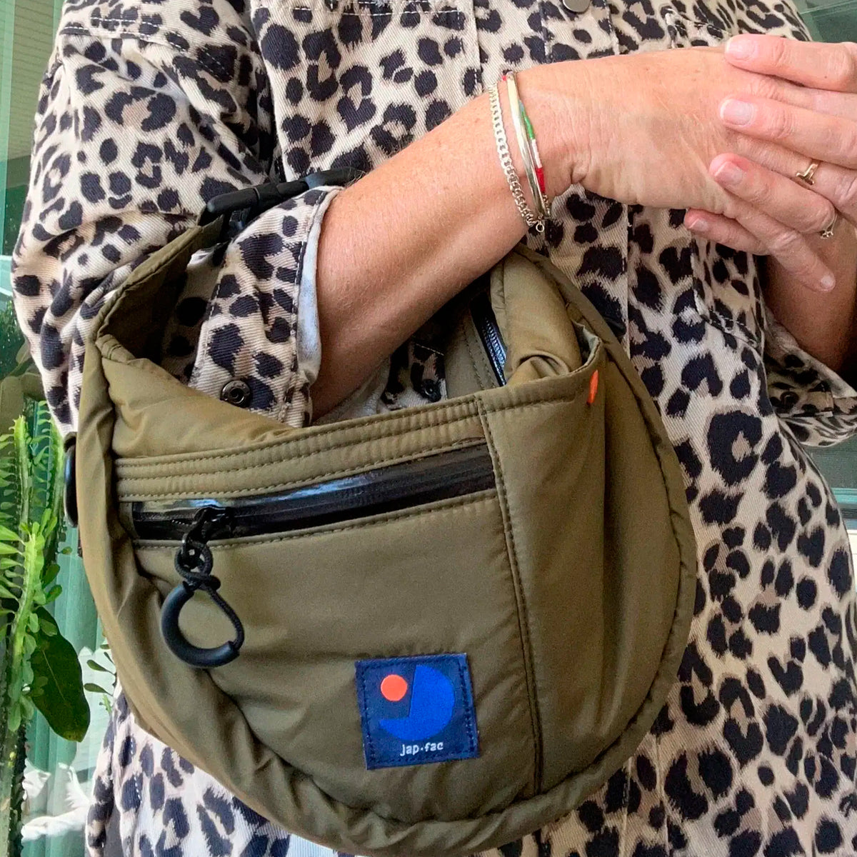Bolso Japfac - Half Moon Green