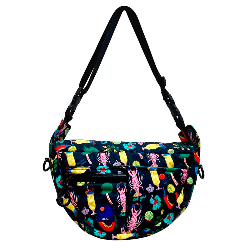 Bolso Japfac - Half Moon Lob U Black 🦞🌴🍸