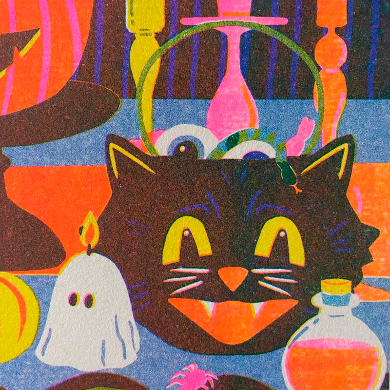 Print de Naomi Wilkinson A5 - "Halloween" 🎃👻