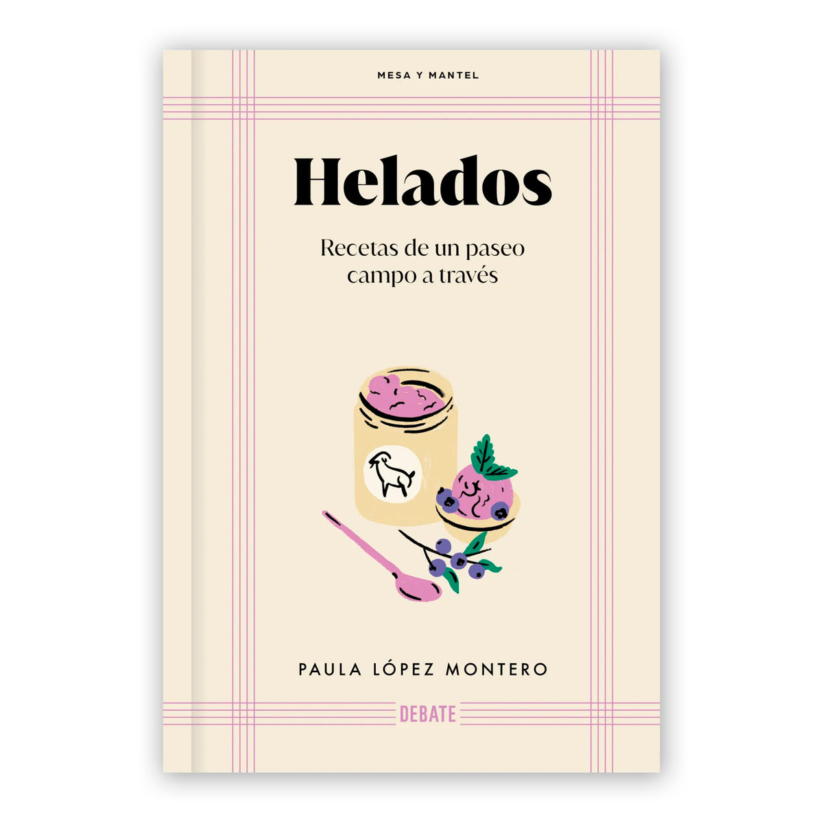 Libro - "Helados" de Paula López Montero