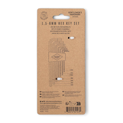 Juego de llaves hexagonales para bicicletas