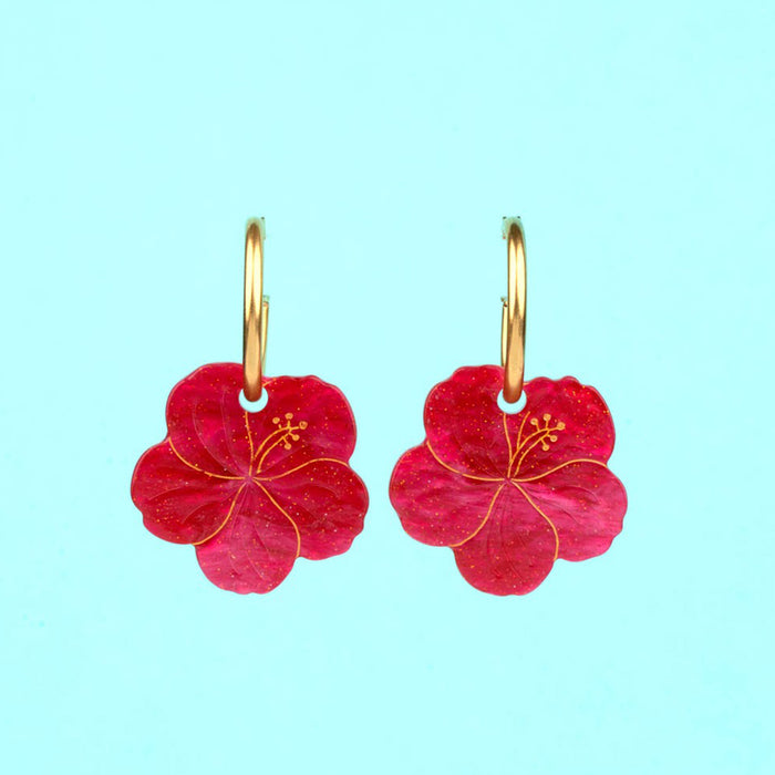 Pendientes - Hibisco 🌺