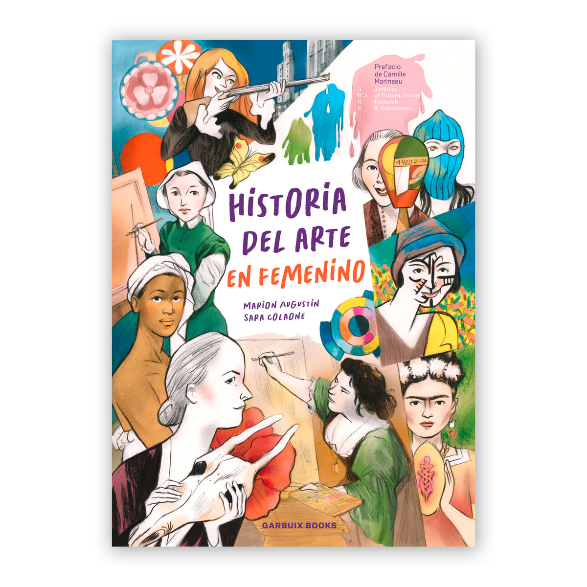 Libro - "Historia del arte en femenino" de Marion Augustin y Sara Colaone