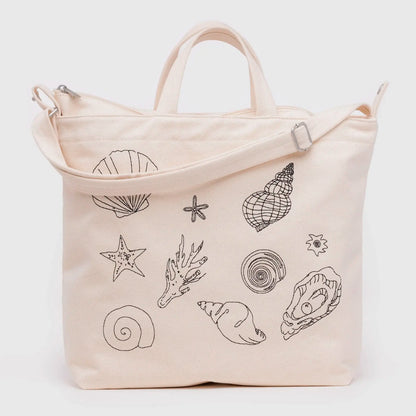 Duck Bag Baggu - Embroidered Shells 🐚