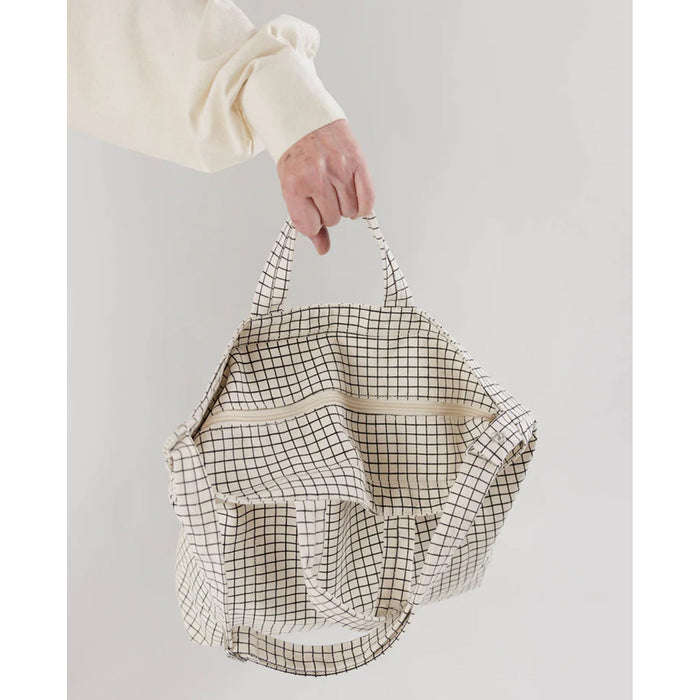 Duck Bag Baggu - Natural Grid