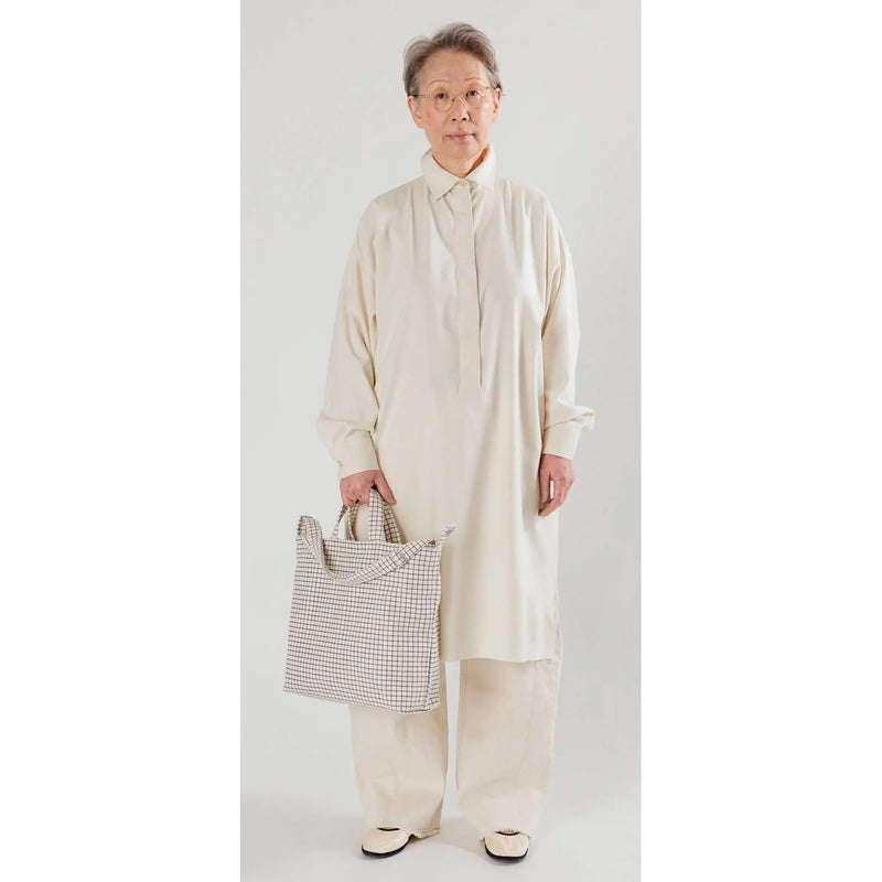 Duck Bag Baggu - Natural Grid