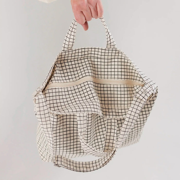 Duck Bag Baggu - Natural Grid
