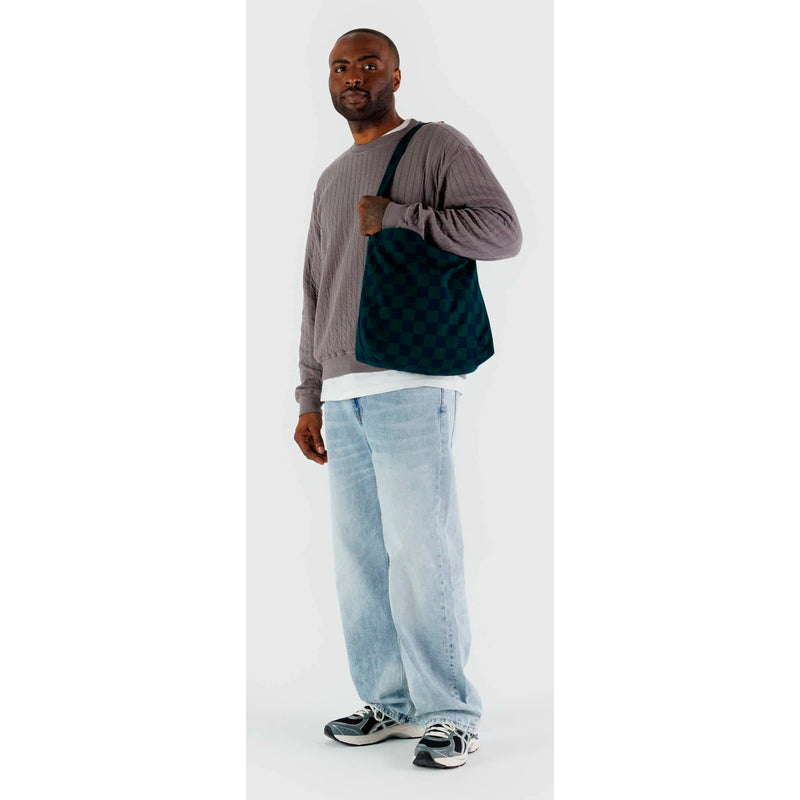 Duck Bag Baggu - Navy Green Check